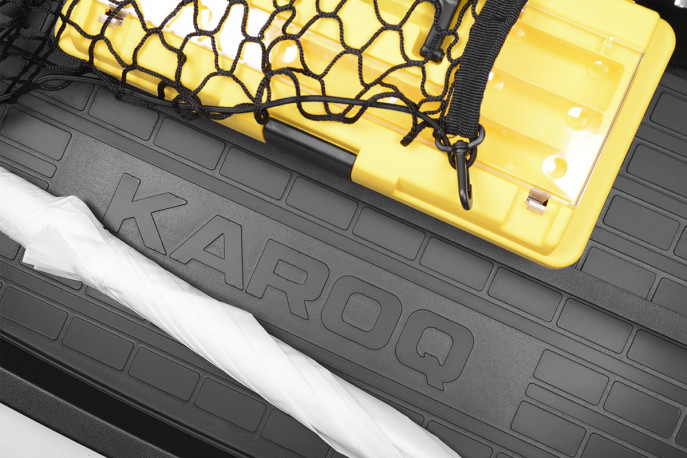 Поддон в багажник с органайзером Skoda Karoq 2WD