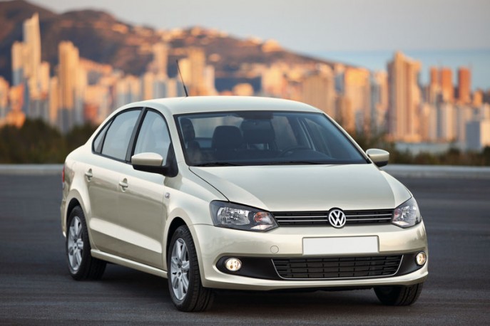 Нижняя защита радиатора Polo Sedan